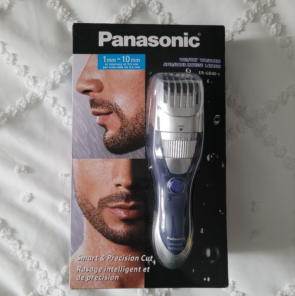 Nwt mens Panasonic Beard and Hair Trimmer